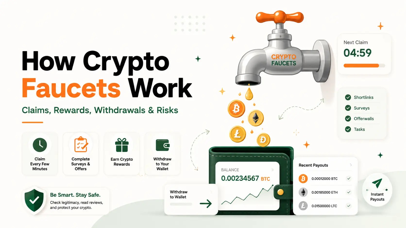 How Do Crypto Faucets Work