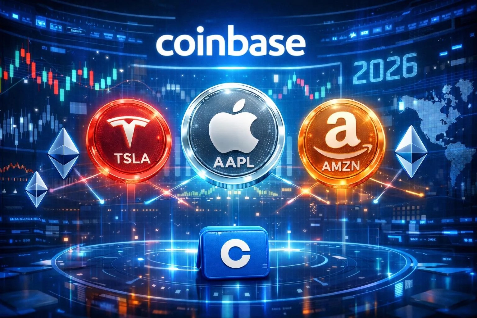 Coinbase to Launch Tokenized Stocks in 2026