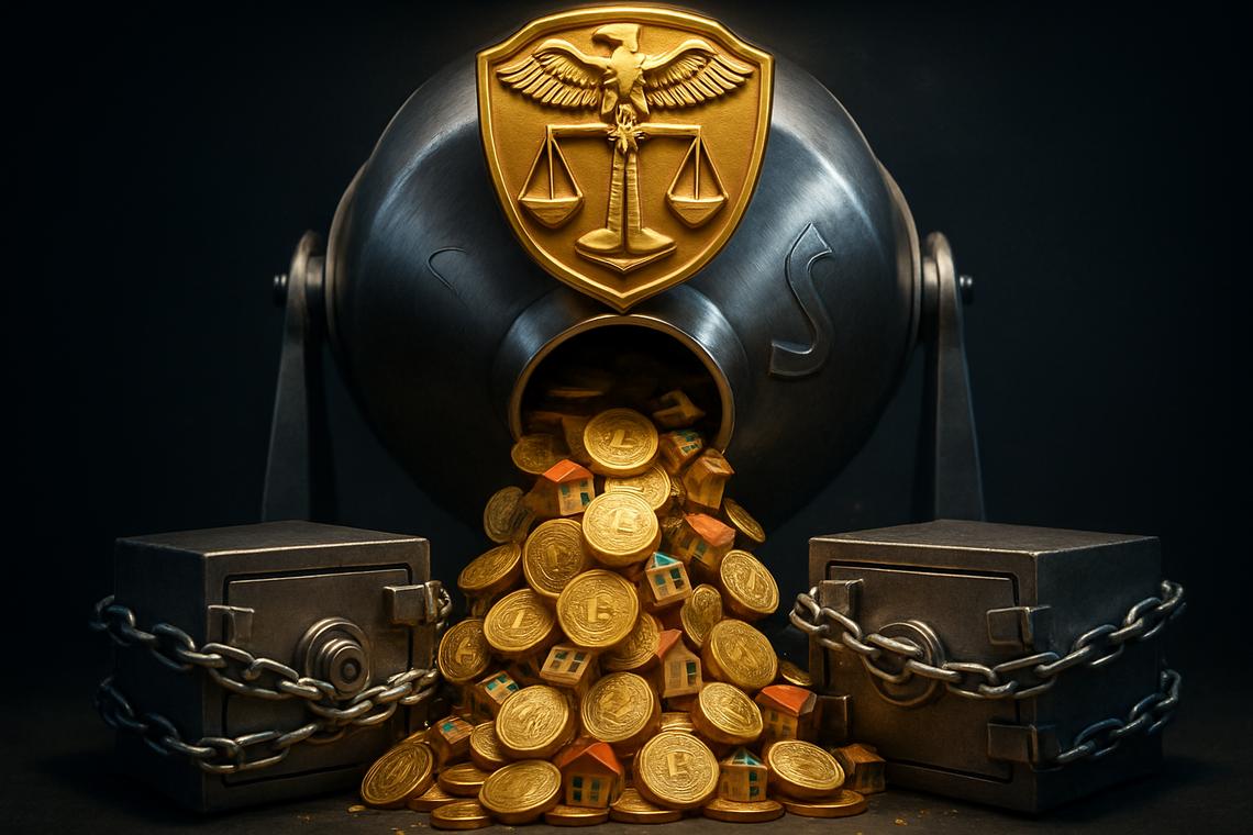 DOJ seizes $400M in assets