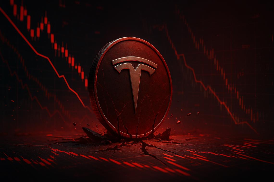 L'action Tesla à 404$ avec un MACD en baisse : support décisif à 399 L'action Tesla à 404$ avec un MACD en baisse : support décisif à 399