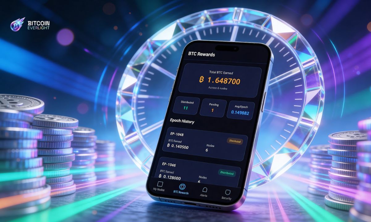 Bitcoin Everlight App Now Offering 21% APY Rewards