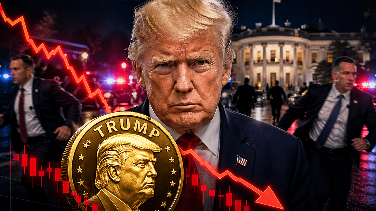 TRUMP memecoin tokens plummet after White House shooting incident