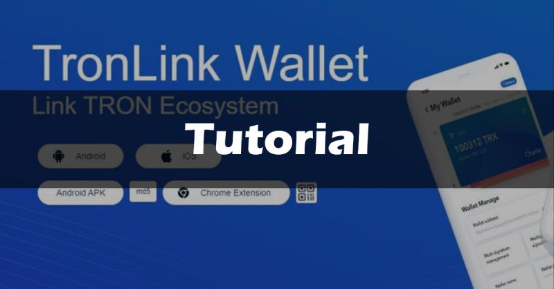 Tronlink Tutorial Setup Your Tron Wallet Cryptotutorials Org - Best Abstract Designs in 8K