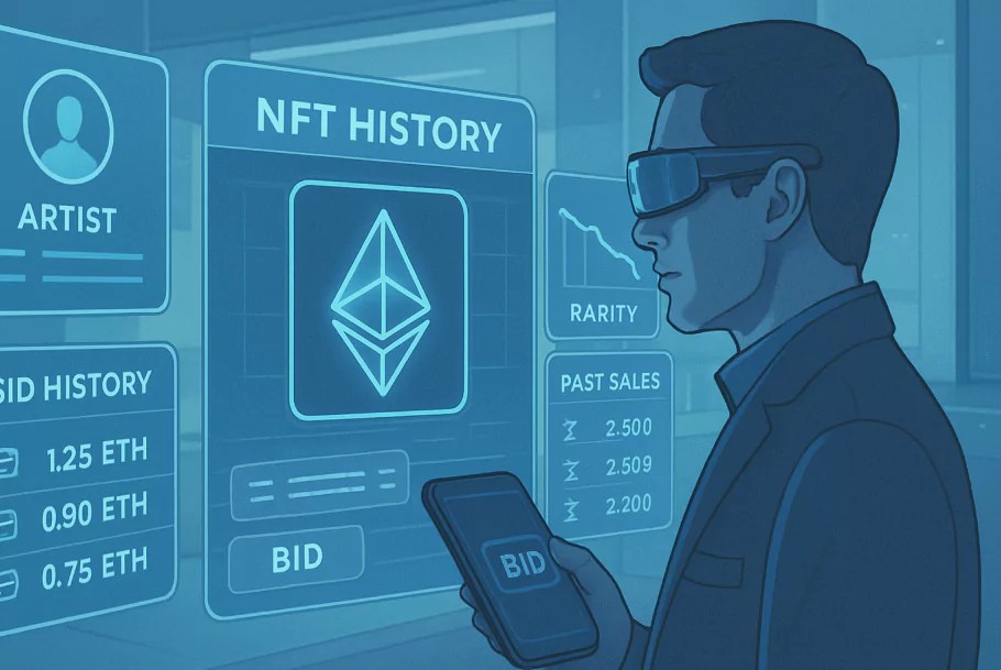 NFT auction for buyer