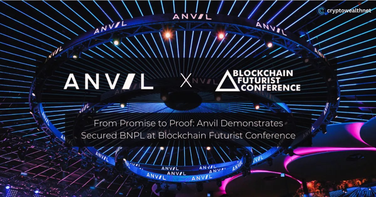 Anvil Demonstrates Secured BNPL at Blockchain Futurist Conference
