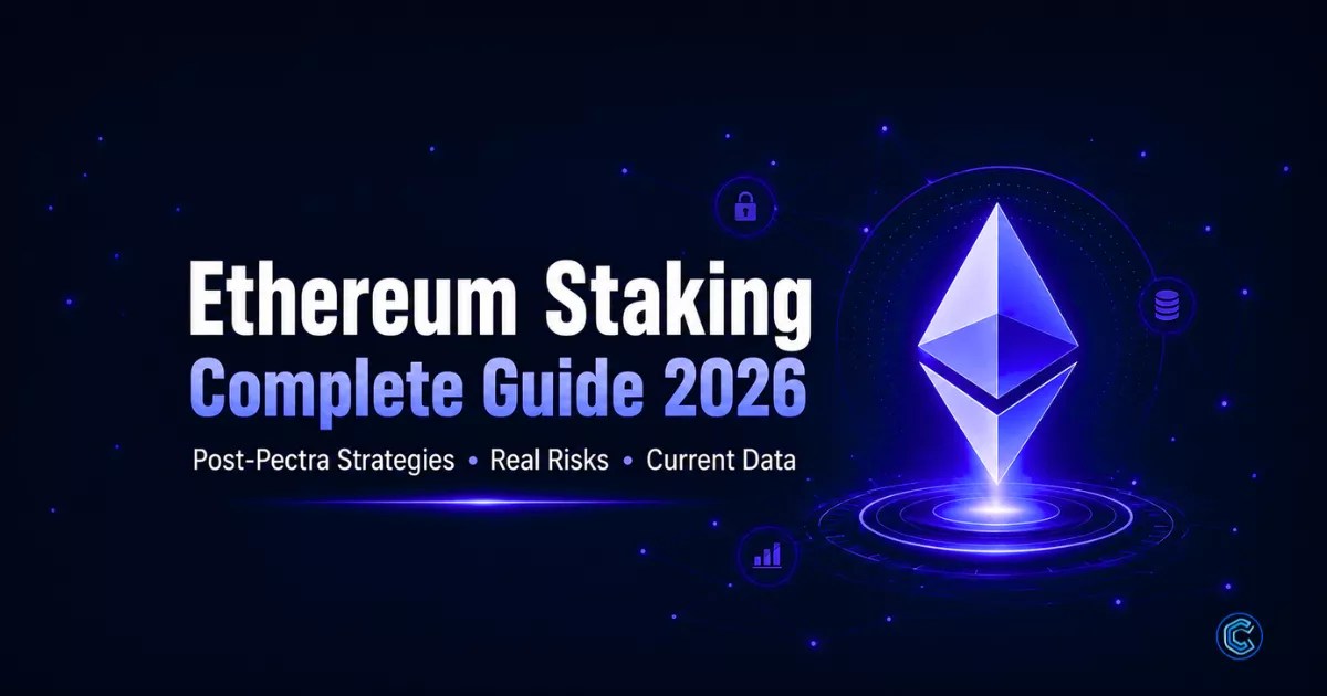 Ethereum Staking Complete Guide 2026 - Post-Pectra Strategies, Real Risks and Current Data