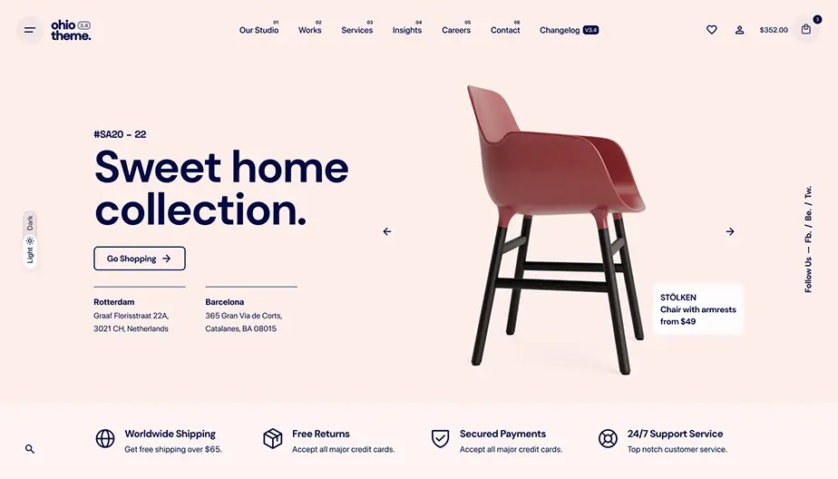 Crystal-Stack Webagentur - Demo19 Home - Bild