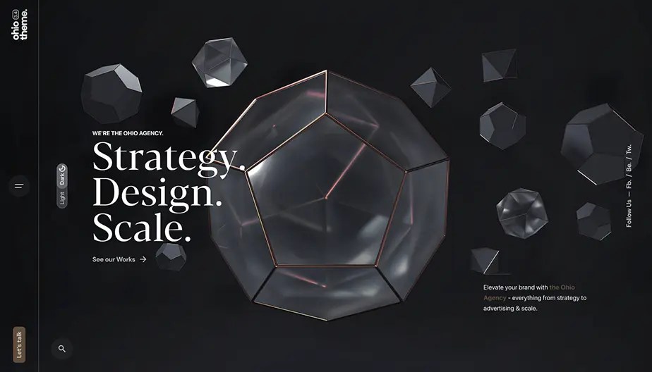 Crystal-Stack Webagentur - Demo4 Home - Bild