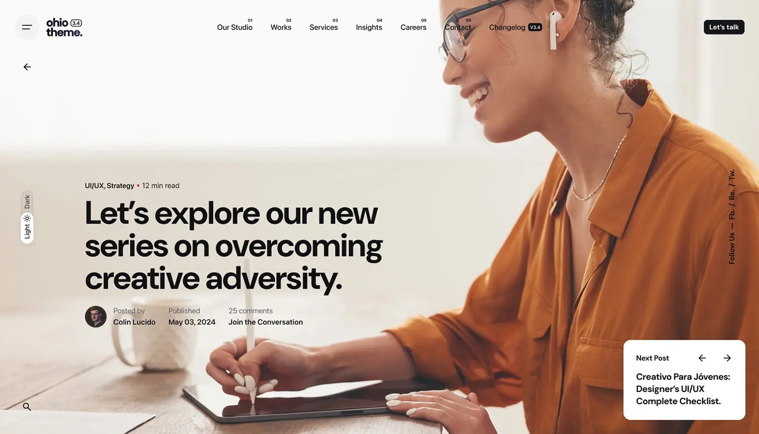 Crystal-Stack Webagentur - SinglePost Type1 Fullscreen - Bild