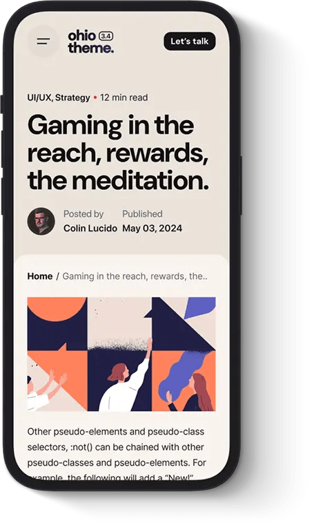 Crystal-Stack Webagentur - lp TempPhoneScreenshot04 - Bild