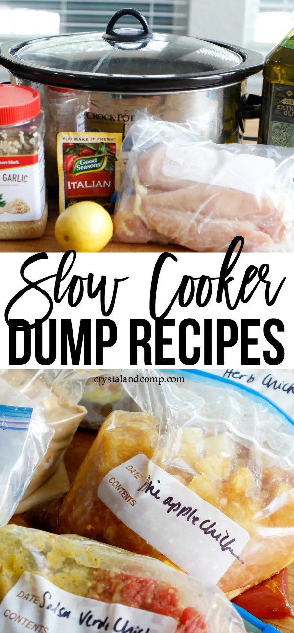 Slow cooker dinner dump recipes