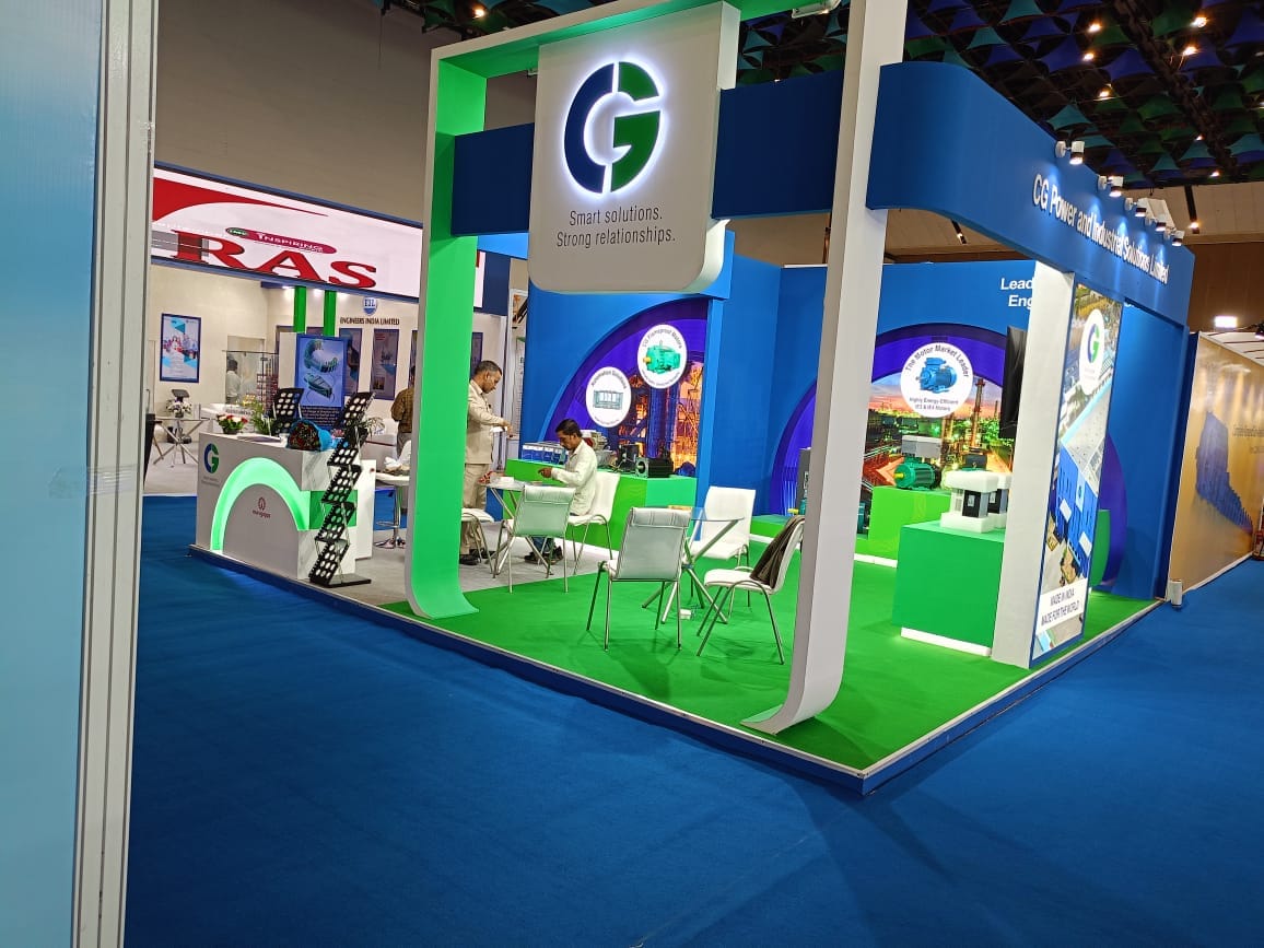 CG POWER AND INDUSTRIAL SOLUTION Stall Design By Crystal Craft