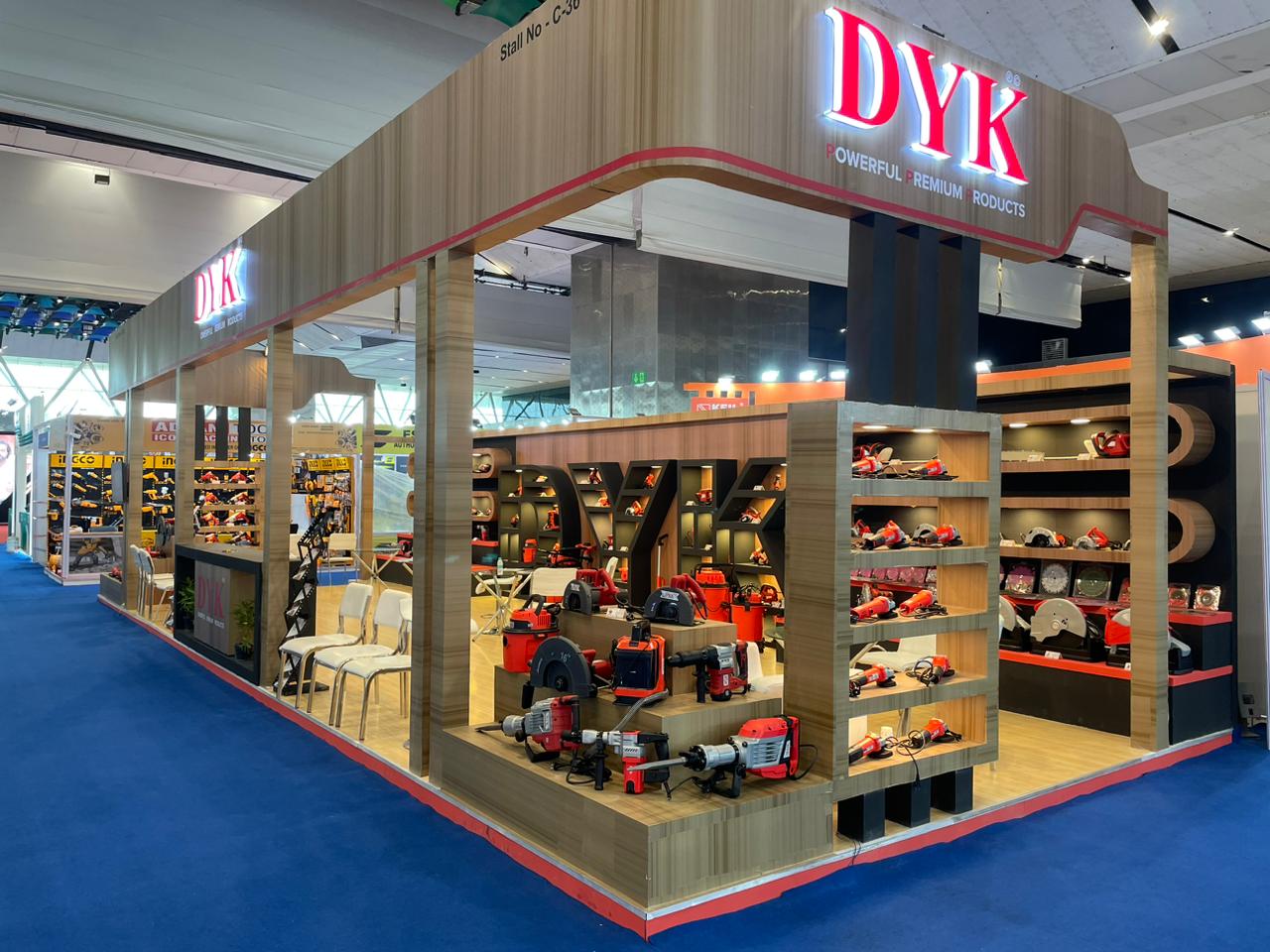 DYK Booth By Crystal Craft