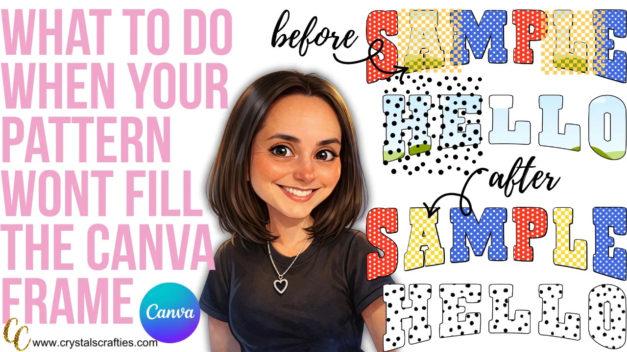 canva frame won't fill