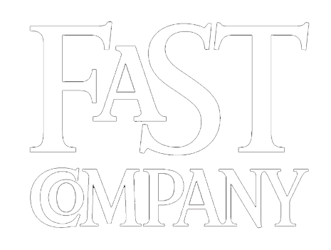 FAST COMPANY logo in large outlined serif letters.