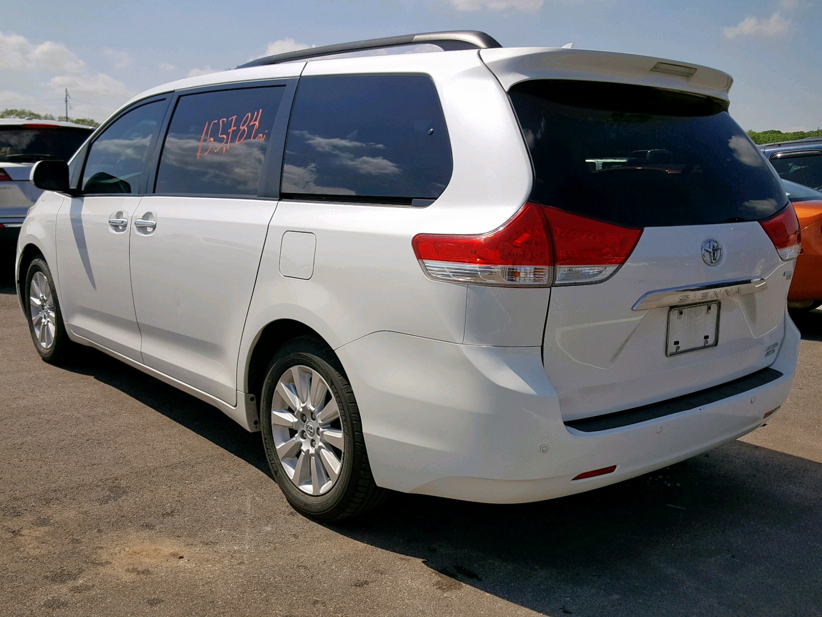 2012 toyota sienna xle 3.5l 6 in ks