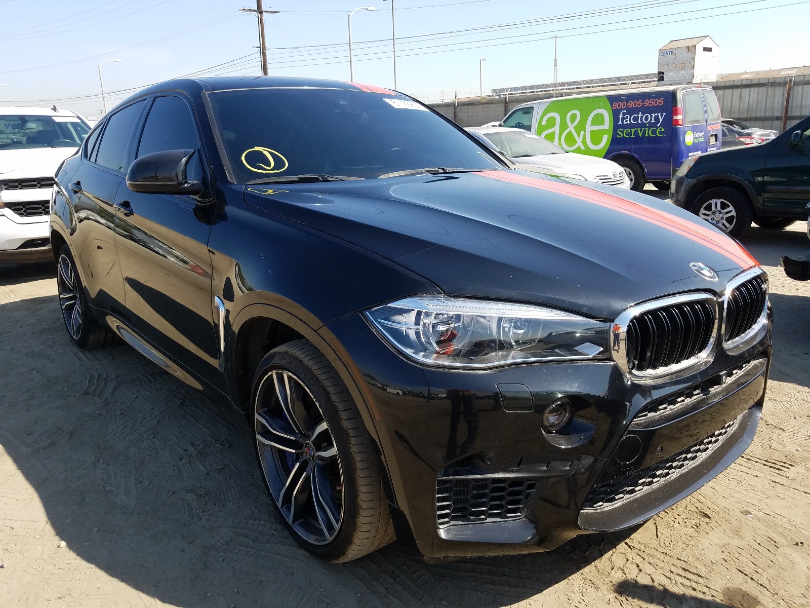 2017 bmw x6 m for sale at copart los angeles, ca lot# 51358850