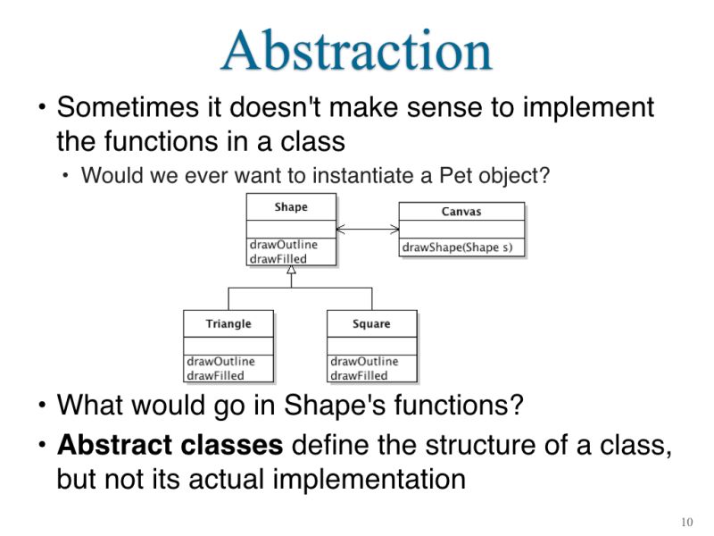 Java 4 Class Organization And Abstraction Cs 2113 Software - 4K Geometric Images for Desktop