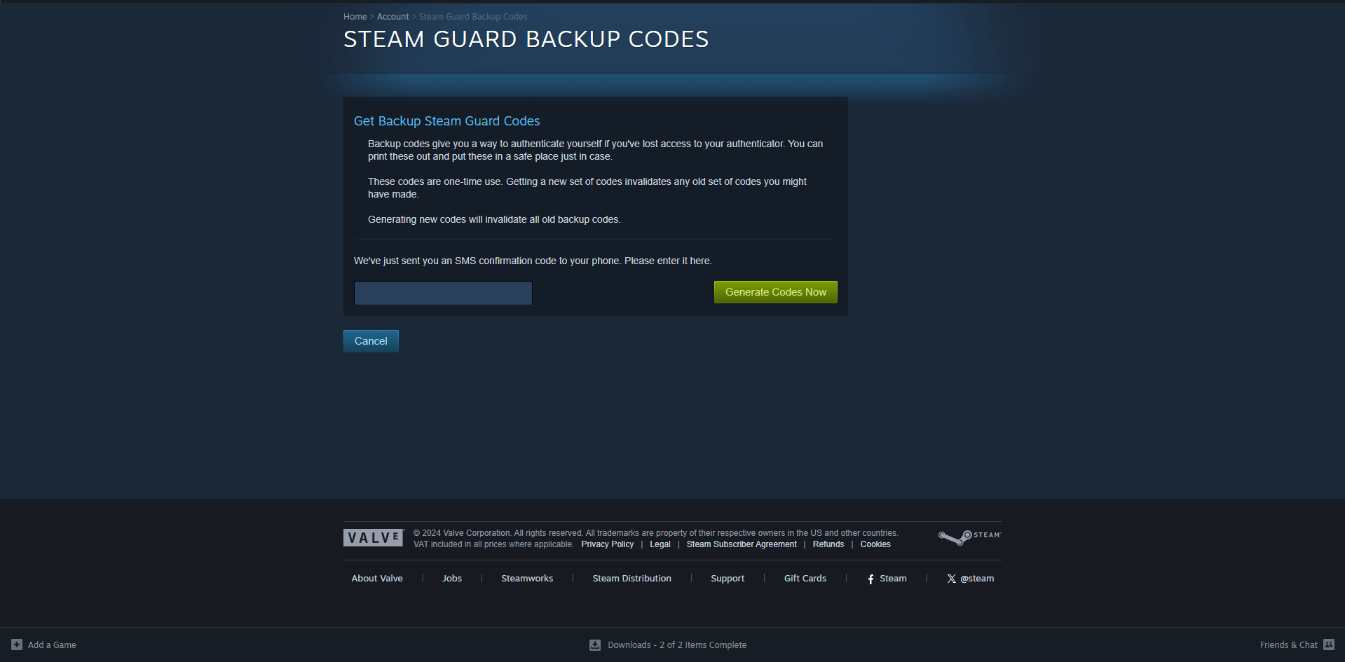 How To Generate Steam Backup Codes Simple Image5 6 