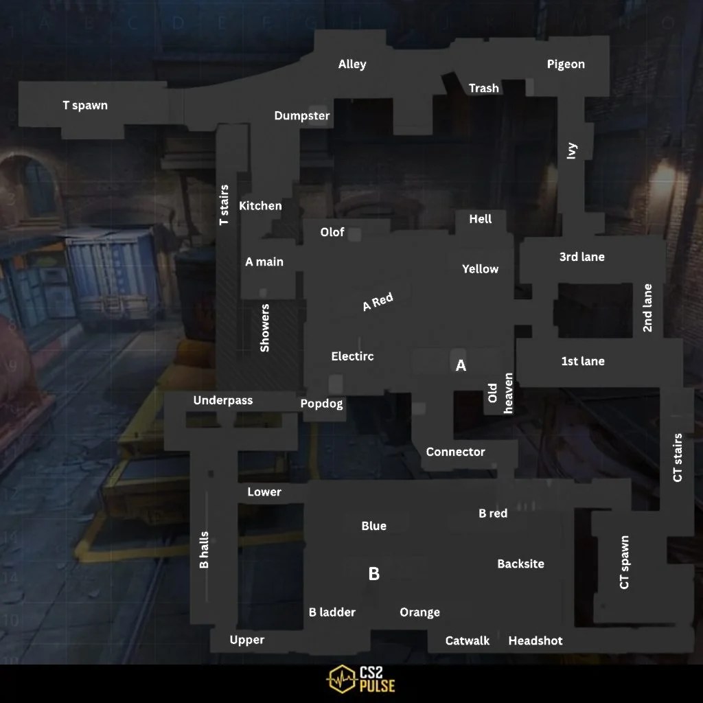 CS2 Train Callouts Learn All 2026 Map CS2.