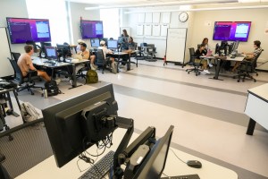 wide view of the lab