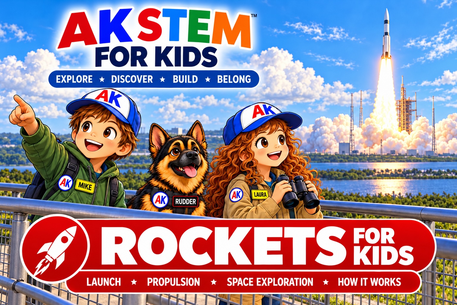 AK STEM for Kids: Rockets book cover