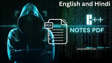 Download C++ Notes PDF ⋆ csestudy247