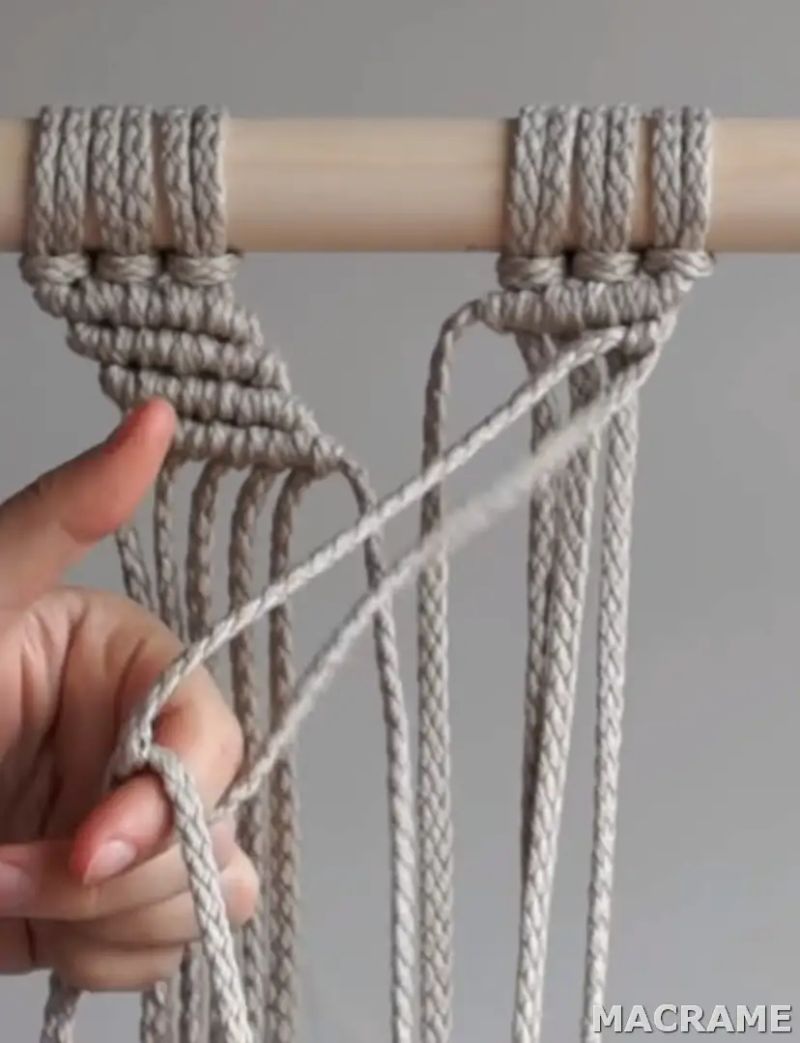 Diy Macrame Tutorial Geometric Pattern 2 Youtube - Best Light Arts in Mobile