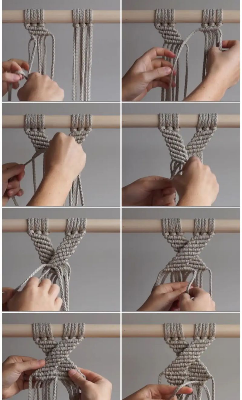 Diy Macrame Tutorial Geometric Pattern 2 Youtube - Best Geometric Designs in 4K