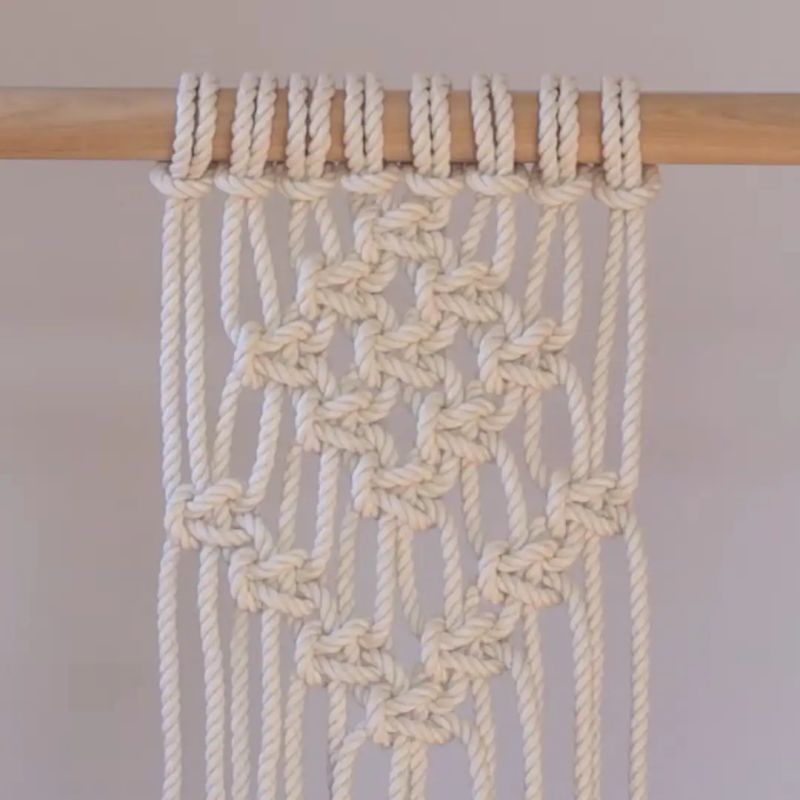 Diy Macrame Tutorial Geometric Pattern 2 Youtube - Geometric Wallpaper Collection - Mobile Quality