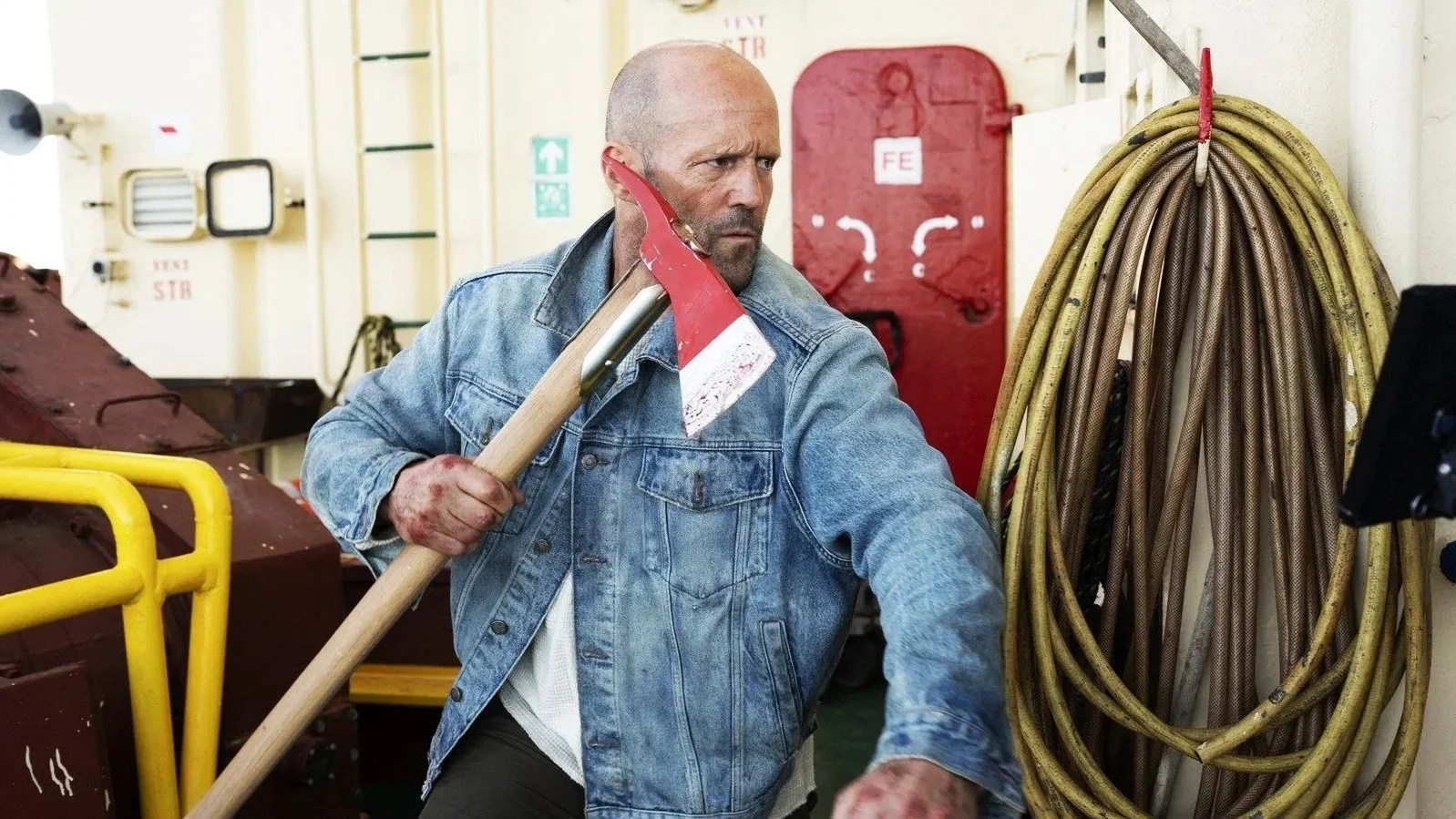 Jason Statham stars as a working-class hero with a mysterious backstory in ‘Mutiny’
