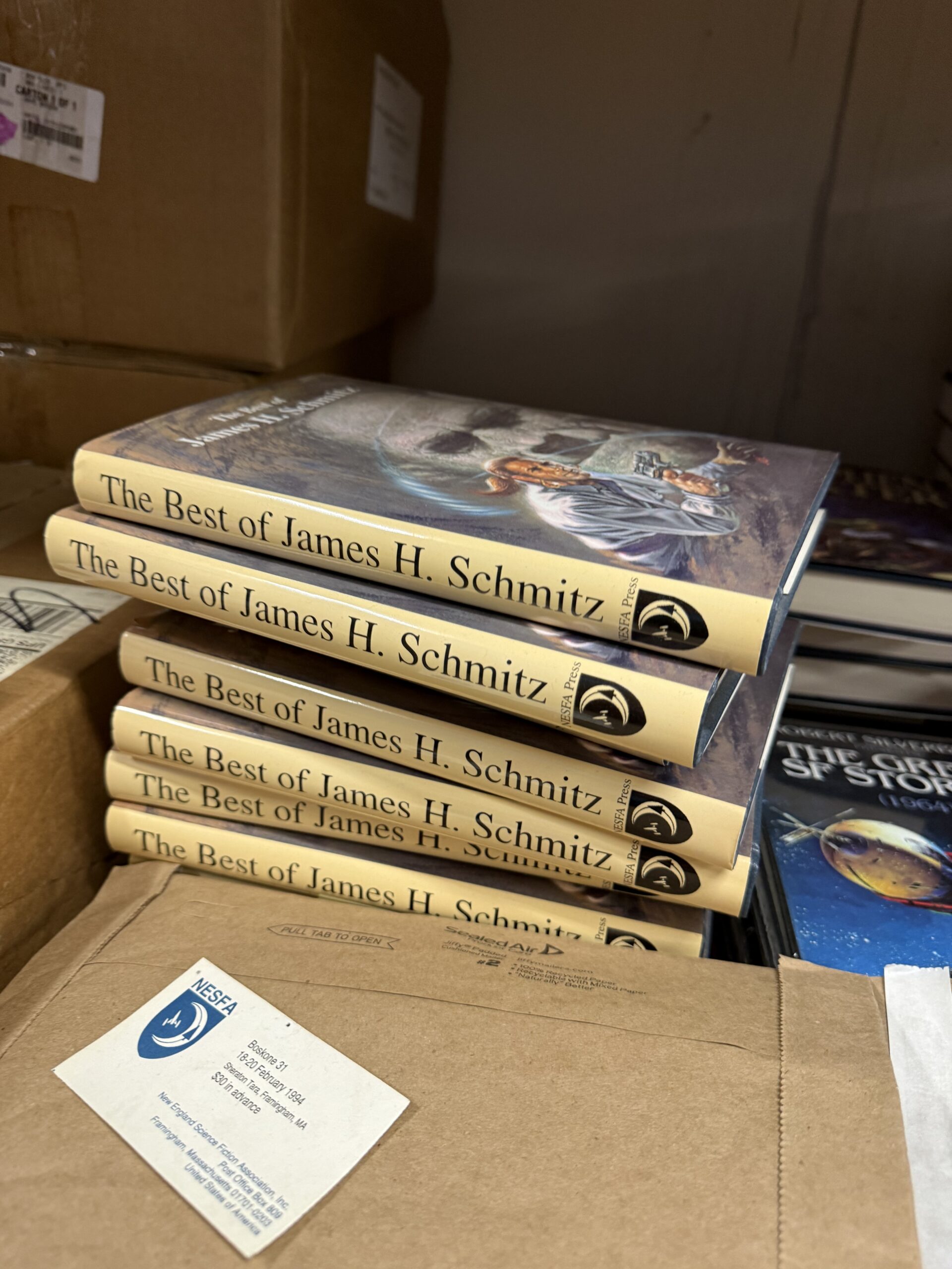 A treasure trove of science fiction awaits at the NESFA clubhouse in Magoun Square