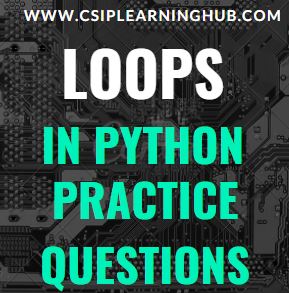 Class 12 Python Data Structure Solved Practice Questions - CS-IP ...