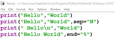 Print Hello World in Python Practice Program #3 - CS-IP-Learning-Hub