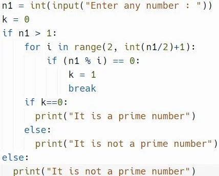 Python Program to Check Prime Number #8 - CS-IP-Learning-Hub