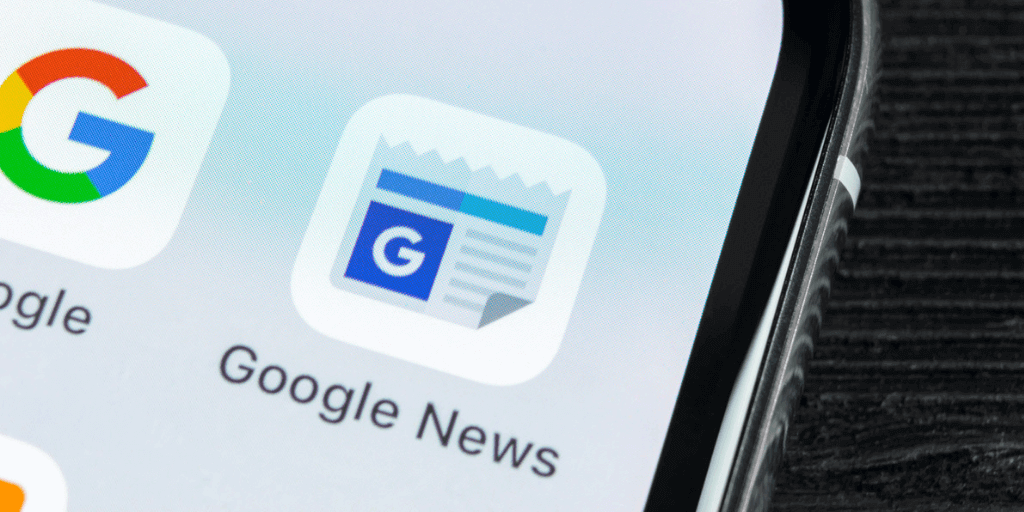 Google News SERP Testing EU Directive