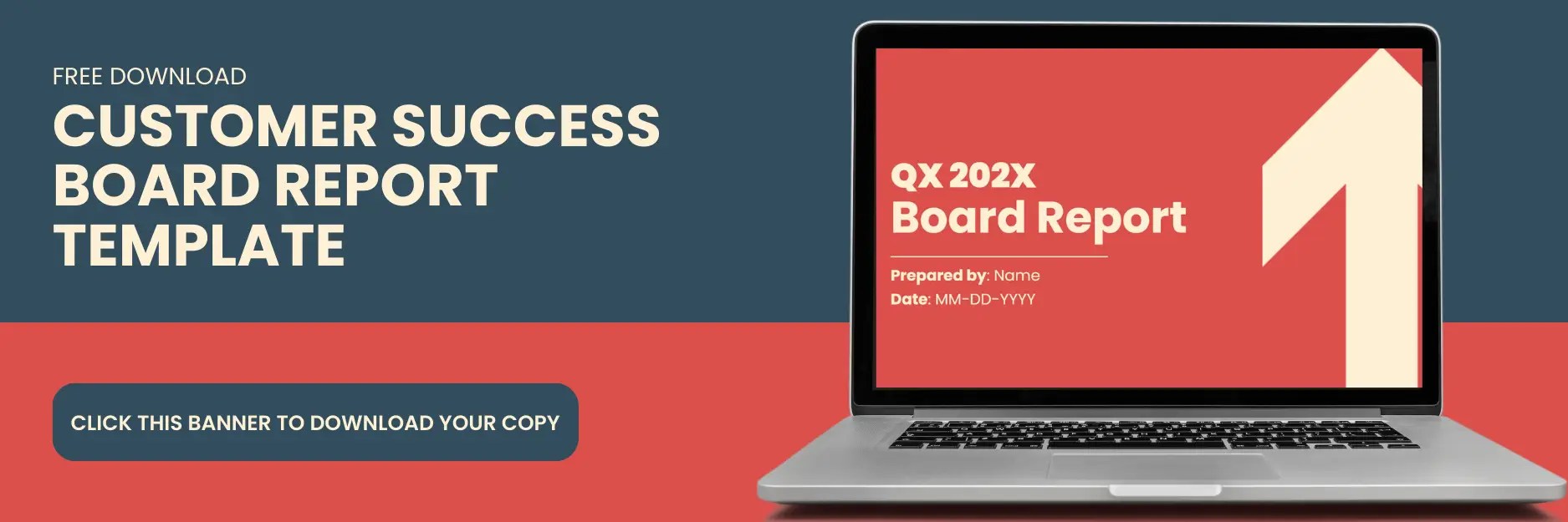 Customer Success Board Report Template Banner