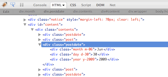 Date Display Technique with Sprites | CSS-Tricks - CSS-Tricks