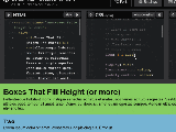 Boxes That Fill Height Or More And Don T Squish Css Tricks