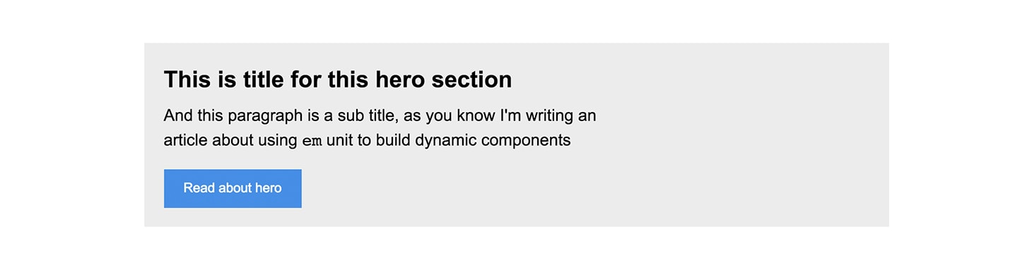 Building Resizeable Components with Relative CSS Units | CSS-Tricks ...