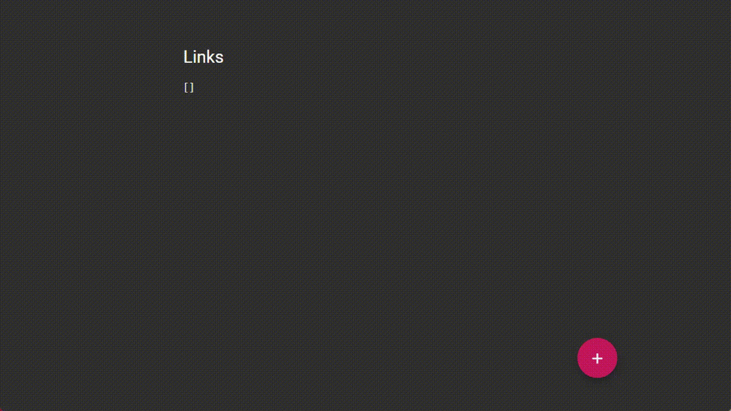 Animated gif of interacting with a form displayed in a Drawer.