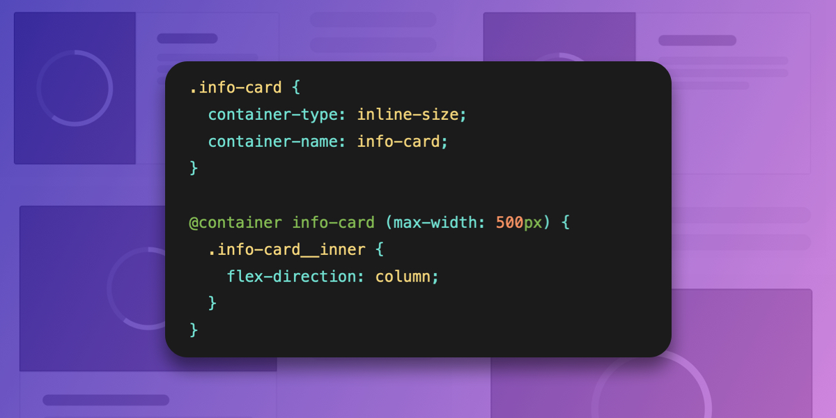 A Few Times Container Size Queries Would Have Helped Me Out | CSS