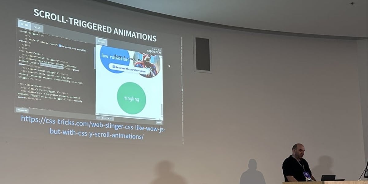 Postcard From Web Directions Dev Summit, 2025 | CSS-Tricks