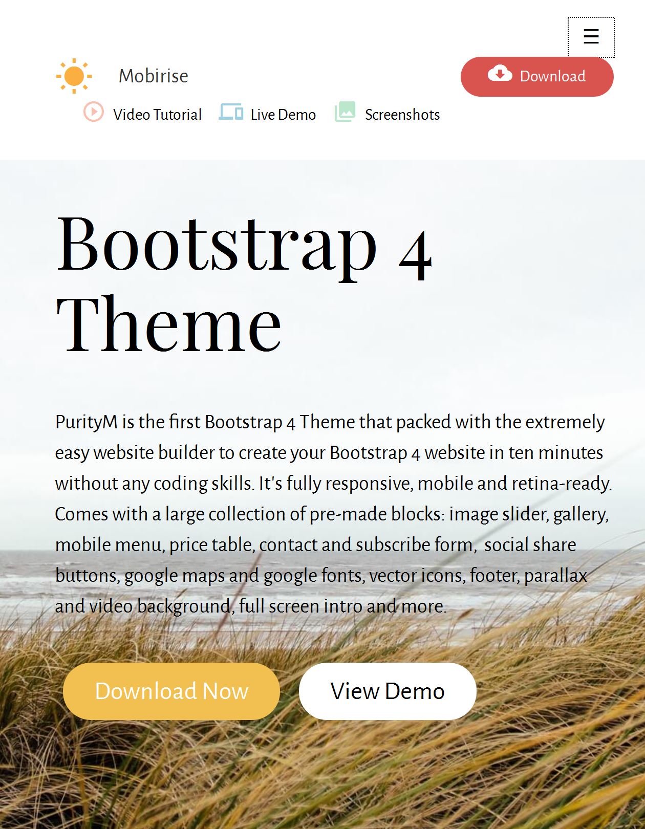 40 Fresh Free Html5 Bootstrap Templates 2020