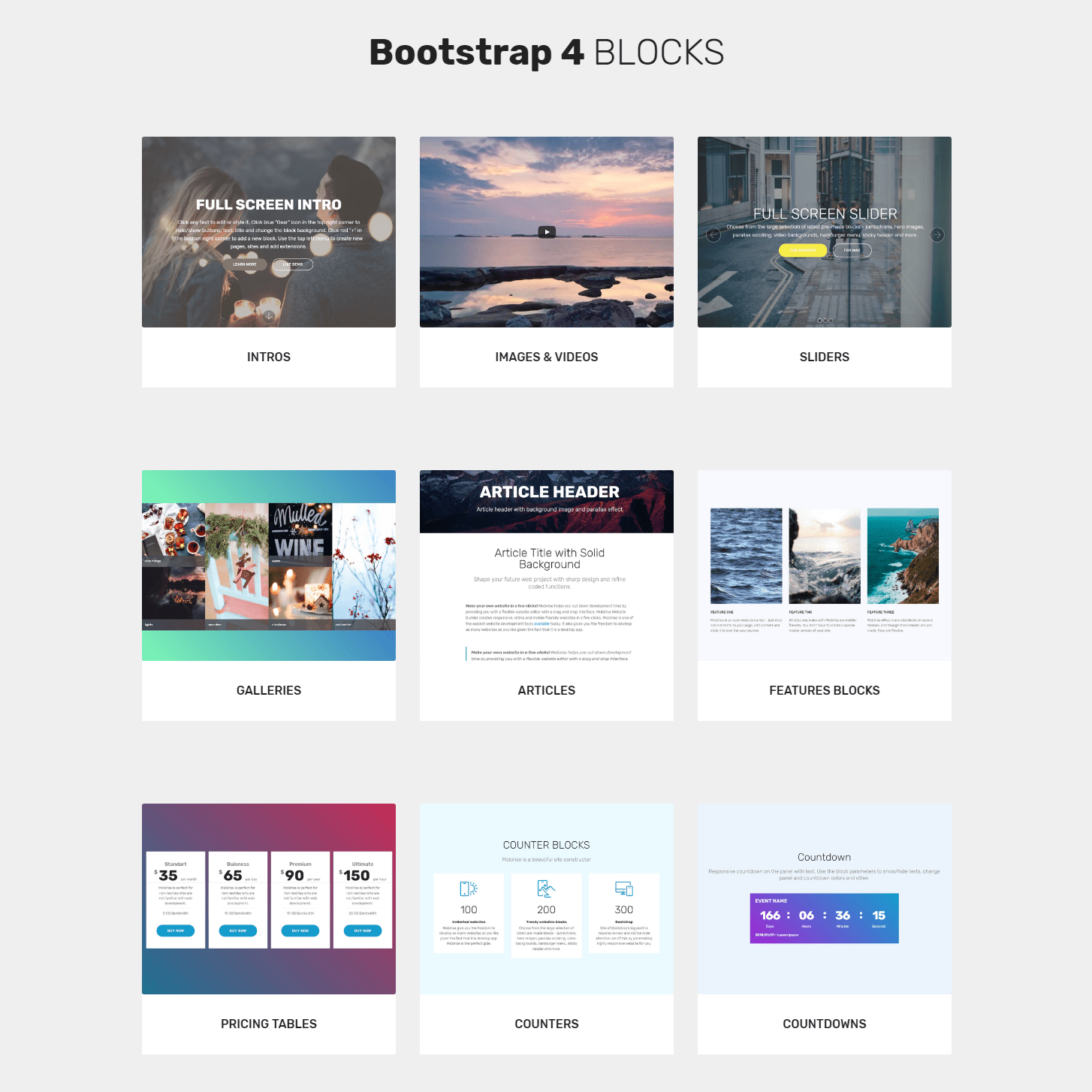 40 Fresh Free Html5 Bootstrap Templates 2020