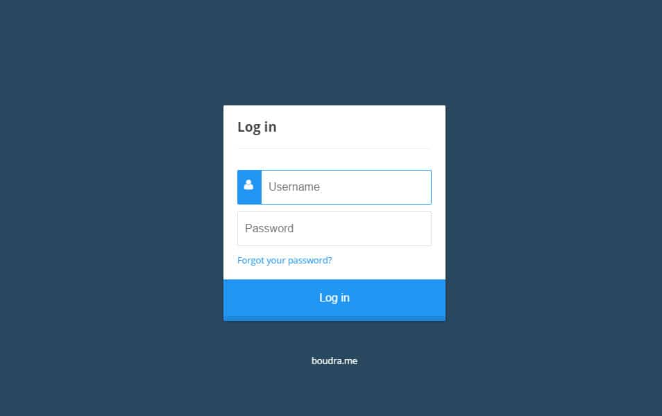 50 Free Html5 And Css3 Login Forms Css Author