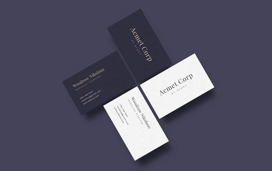 Free Business Card Design Ai Css Author