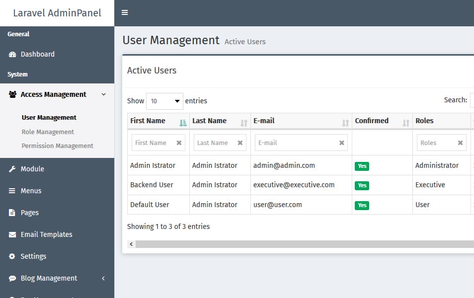I'm pretty new to laravel. 20 Best Laravel Admin Panel Generators Laptrinhx