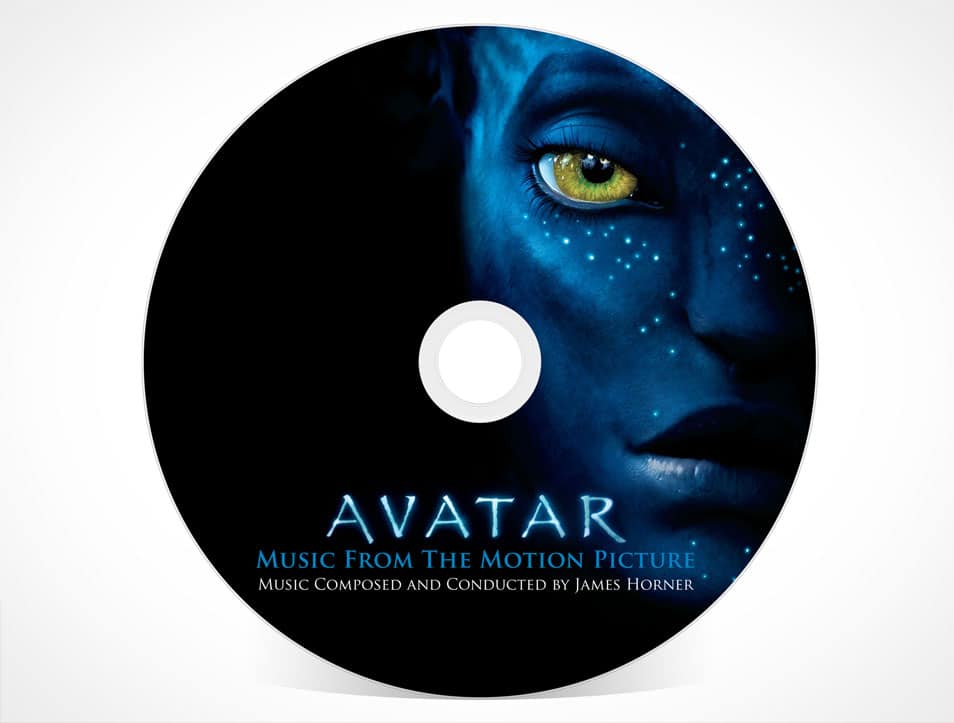 CD/DVD BluRay Disc Mockup PSD » CSS Author