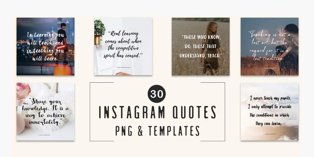 100 Free Instagram Post Templates To Gain More Followers Instagram Marketing Mp Social